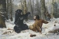 Bär und Jäger